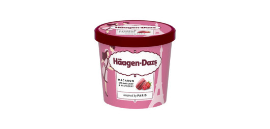 Macaron fraise & framboise...